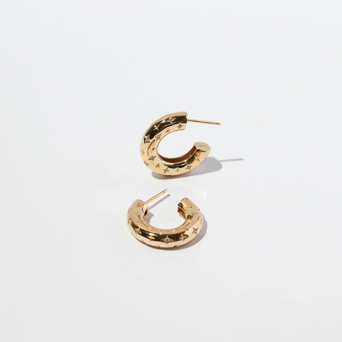 aretes de aro Nahia - Oro | ORO