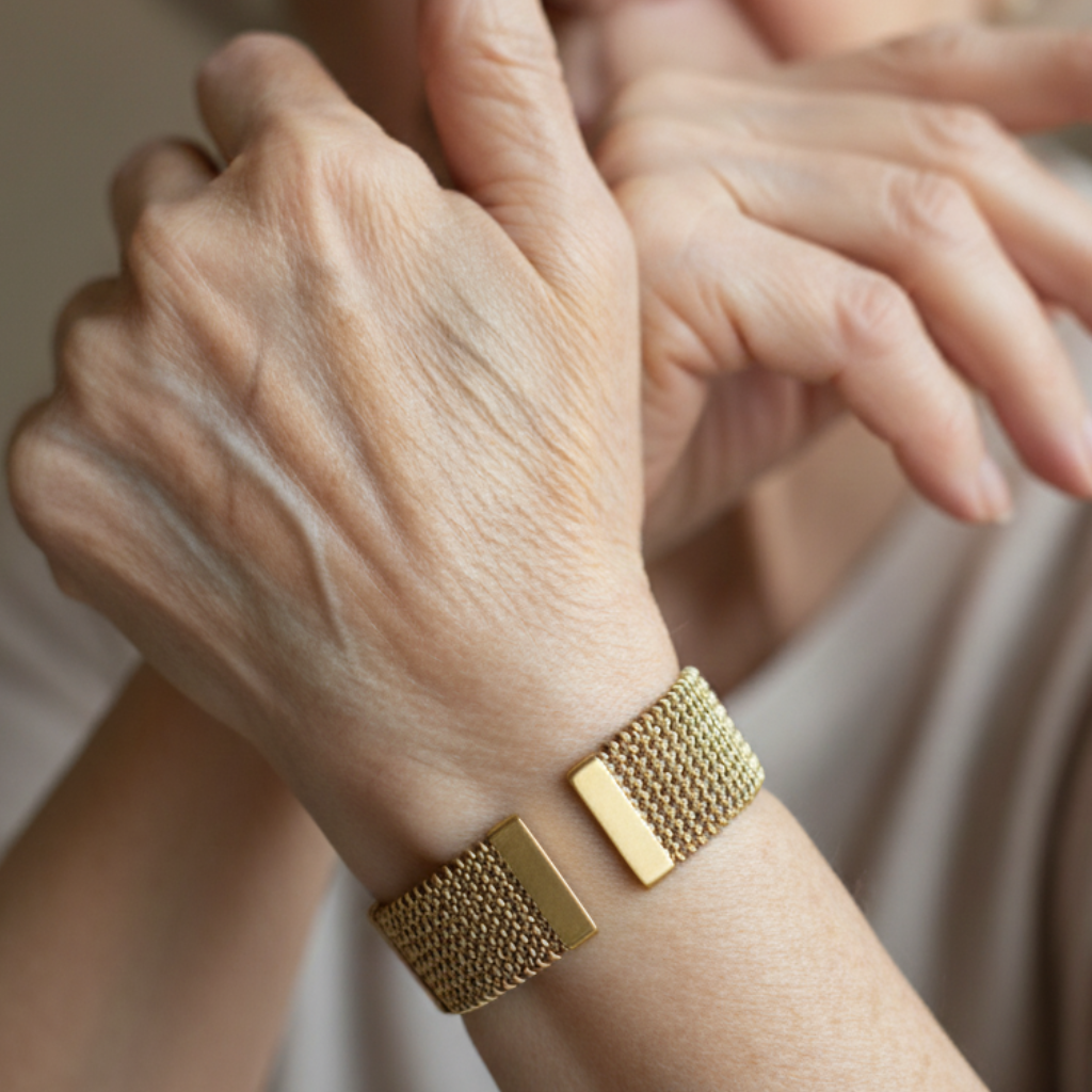 Vintage – pulsera elegante con detalles finos