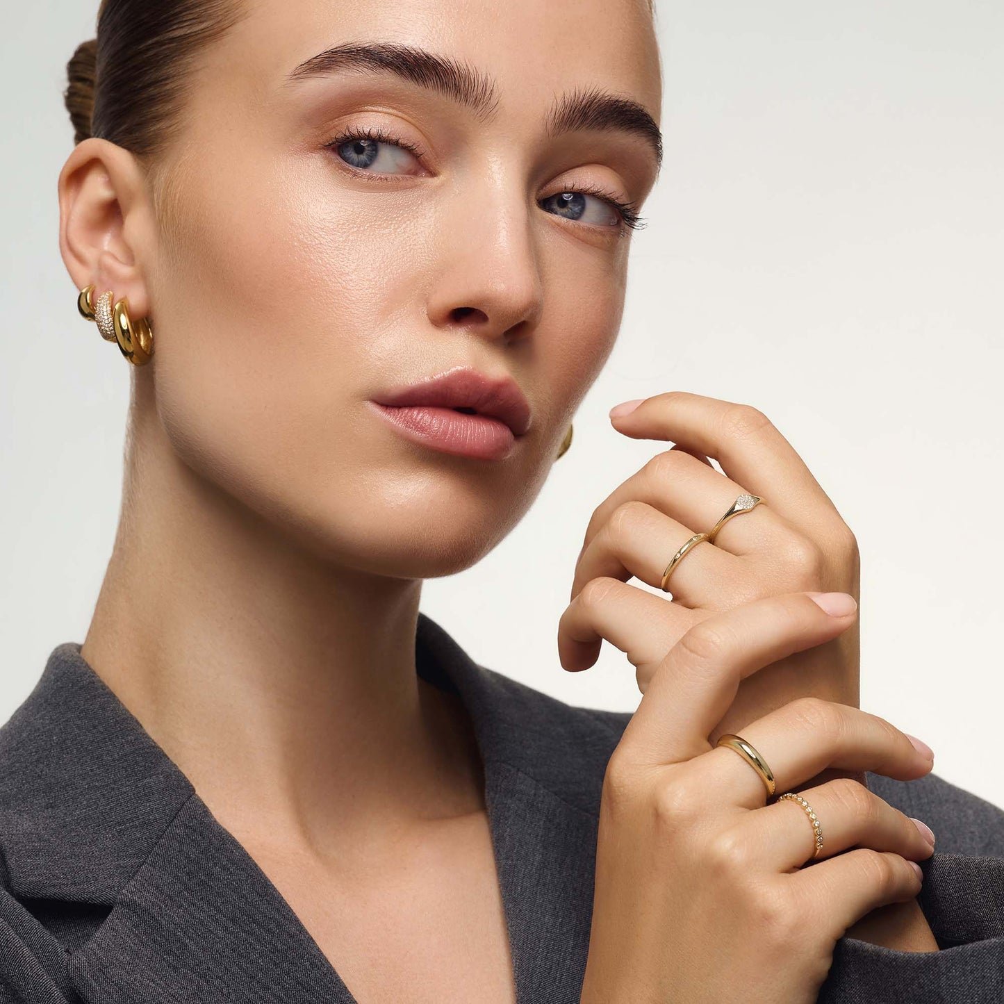 Amina - Anillo de Estilo Época | ORO