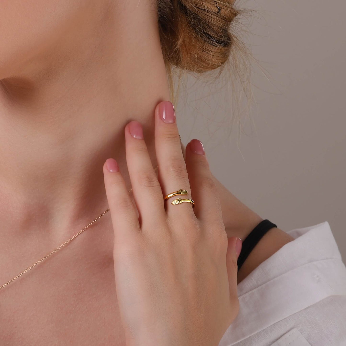 Abrazo – anillo ajustable