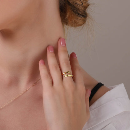 Abrazo – anillo ajustable