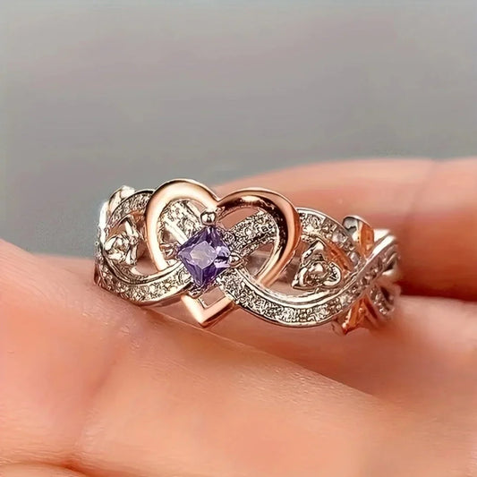 Anillo Violetheart - Mixed Gold