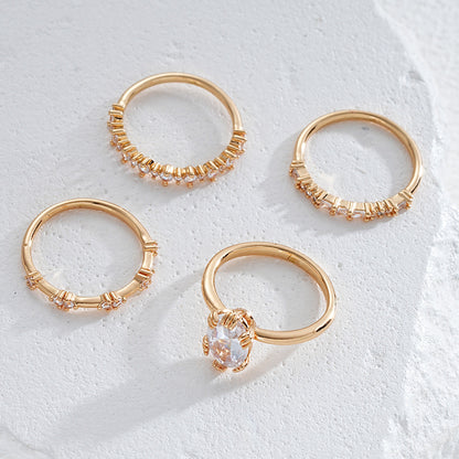 Solène Viremont – Set de anillos en oro