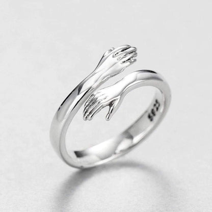 Silver – anillo elegante con detalle de piedra