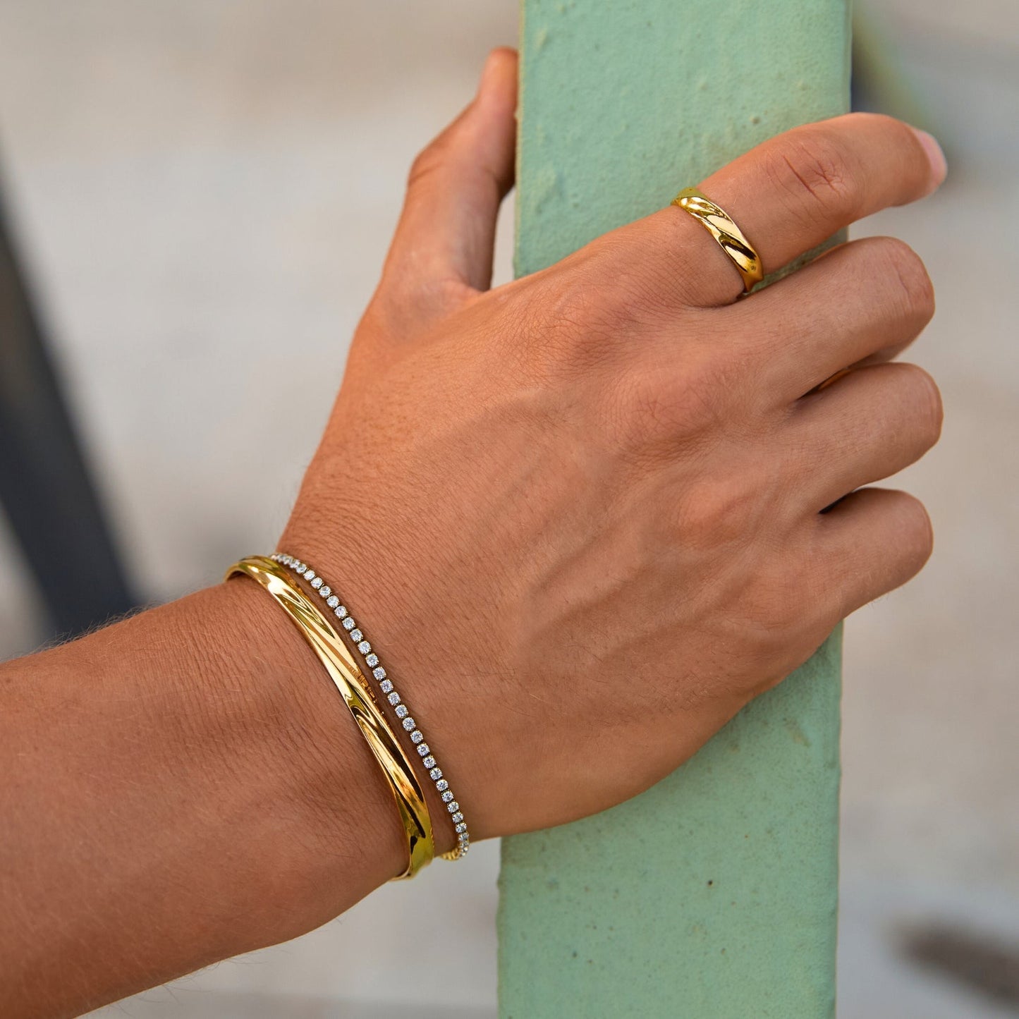 Twisted – anillo unisize trenzado