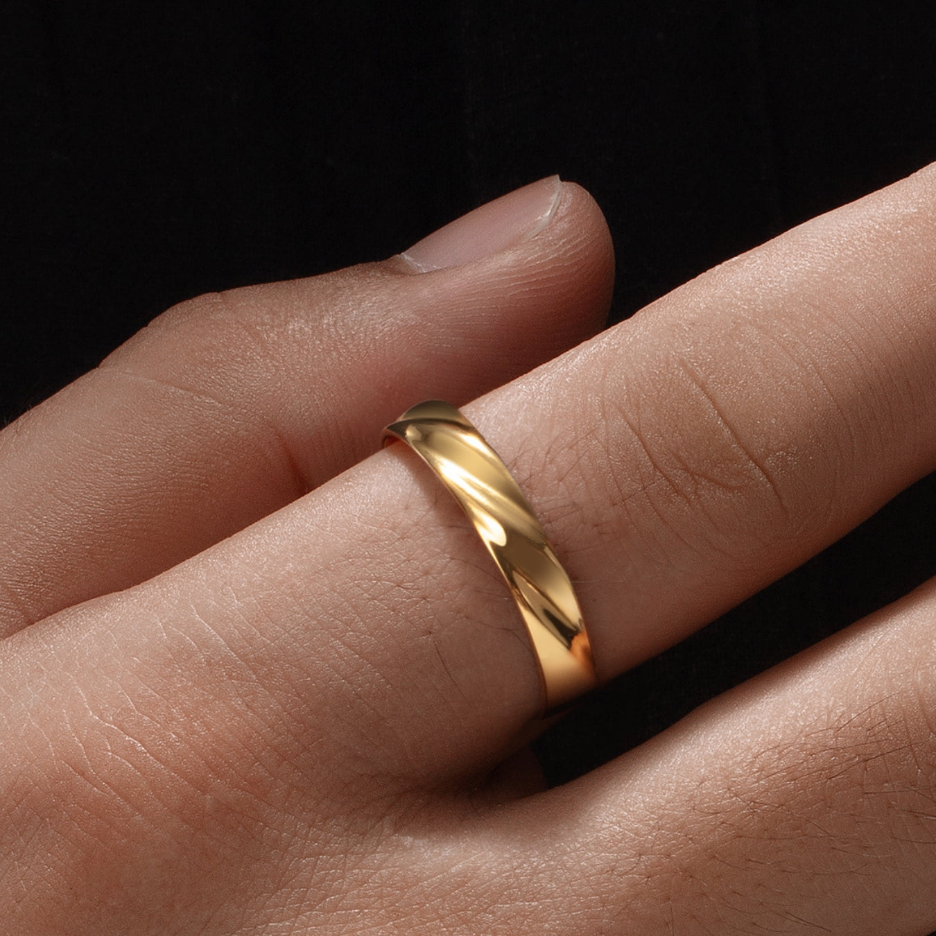 Twisted – anillo unisize trenzado