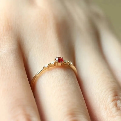 Venara – Anillo clásico | Oro - Ruby