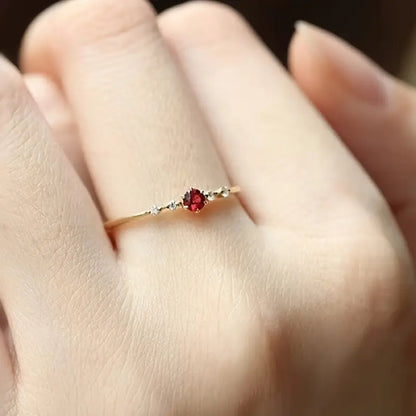 Venara – Anillo clásico | Oro - Ruby